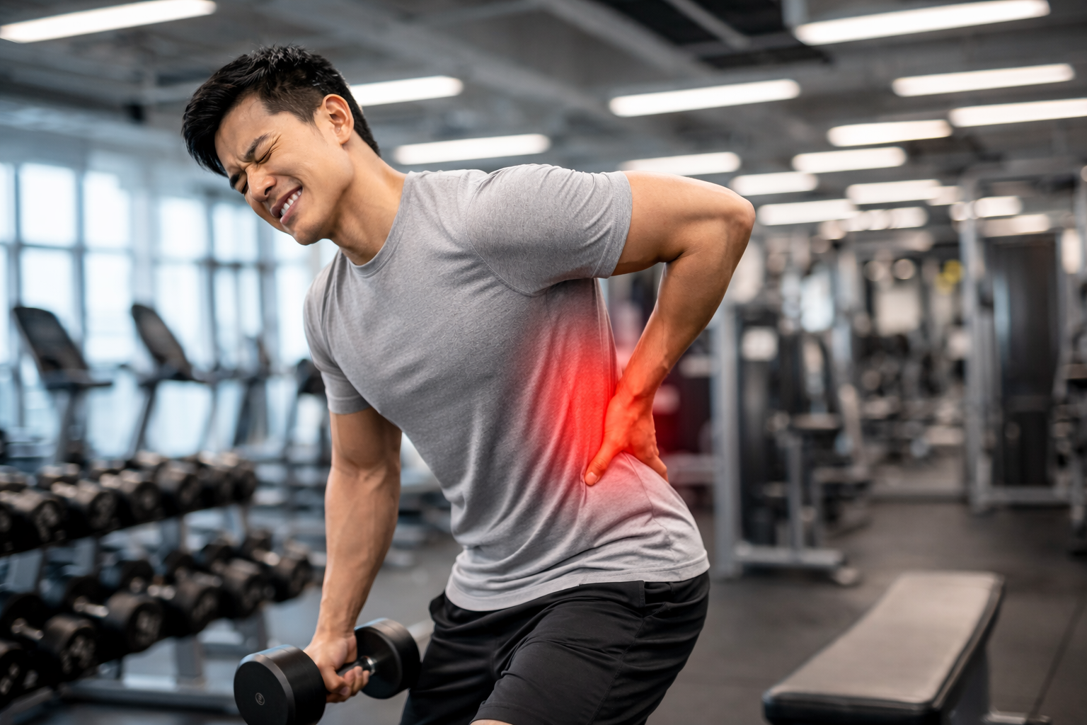 Can I work out with back pain