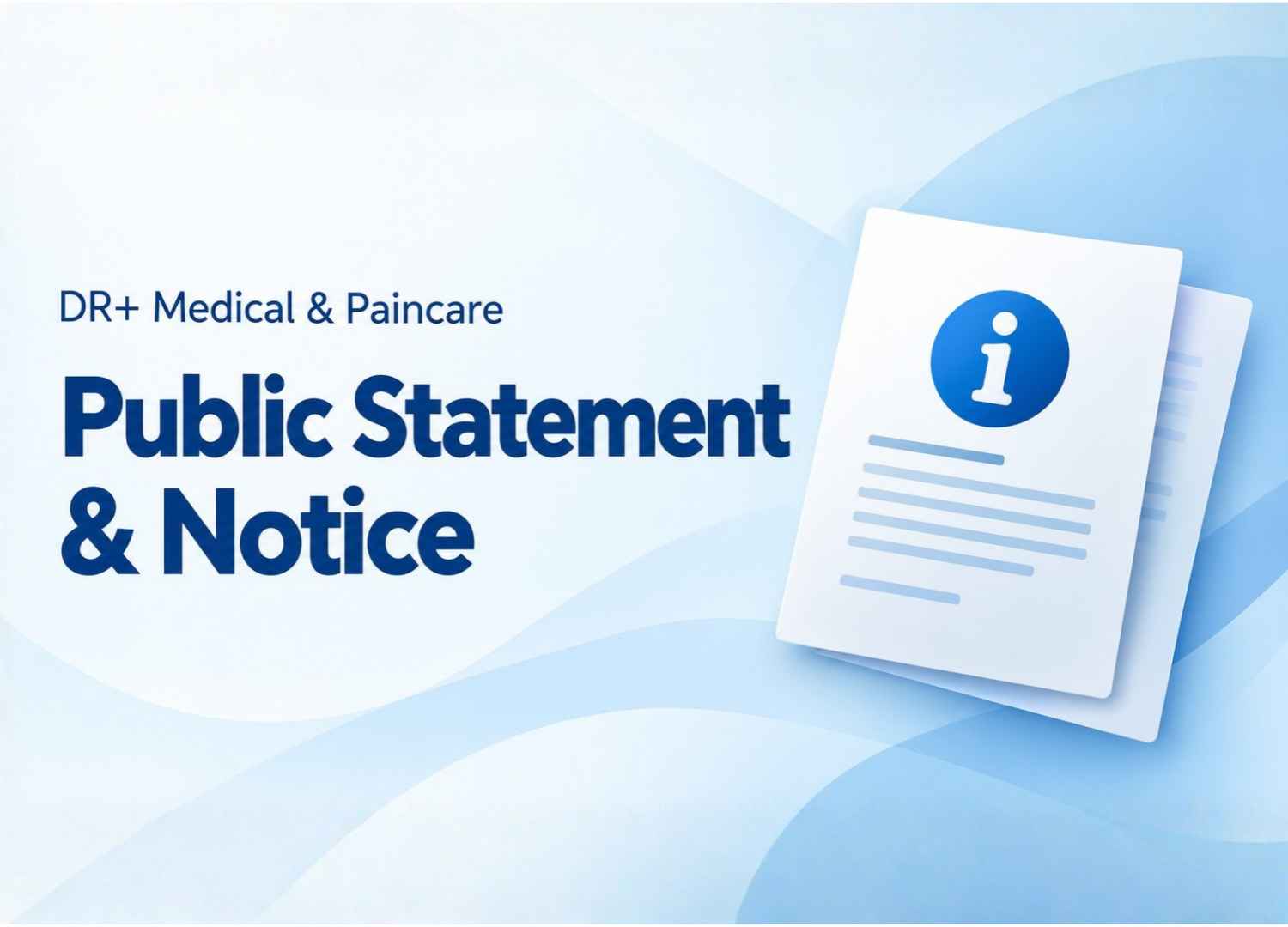 Image Public Statement & Notice